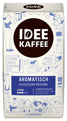 Blue version of the idee kaffee